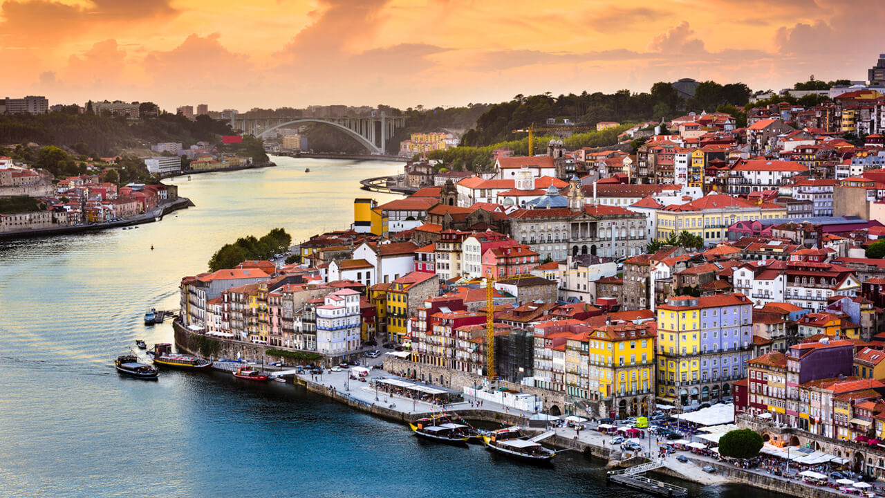 Photo de la ville de Porto au Portugal
