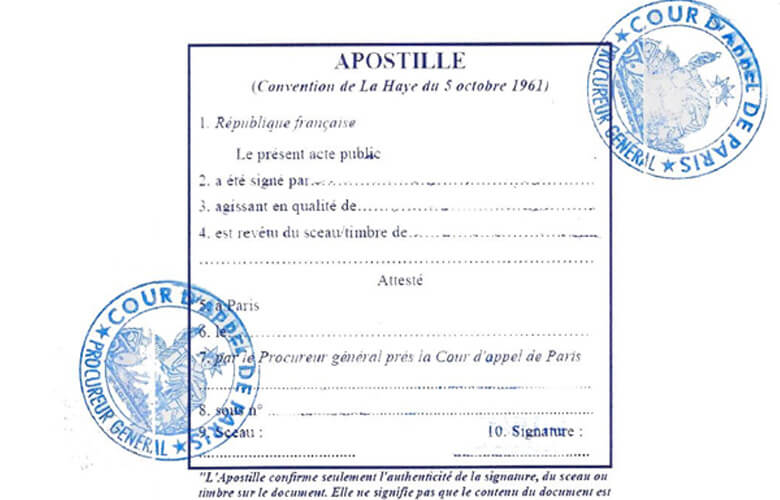Certifié conforme