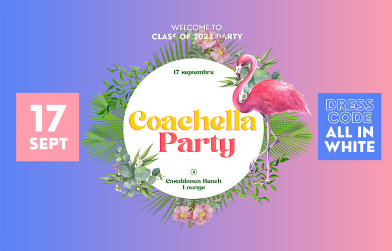 COACHELLA PARTY – La soirée d’intégration by GEDS !