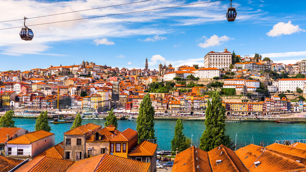 La ville de Porto au Portugal