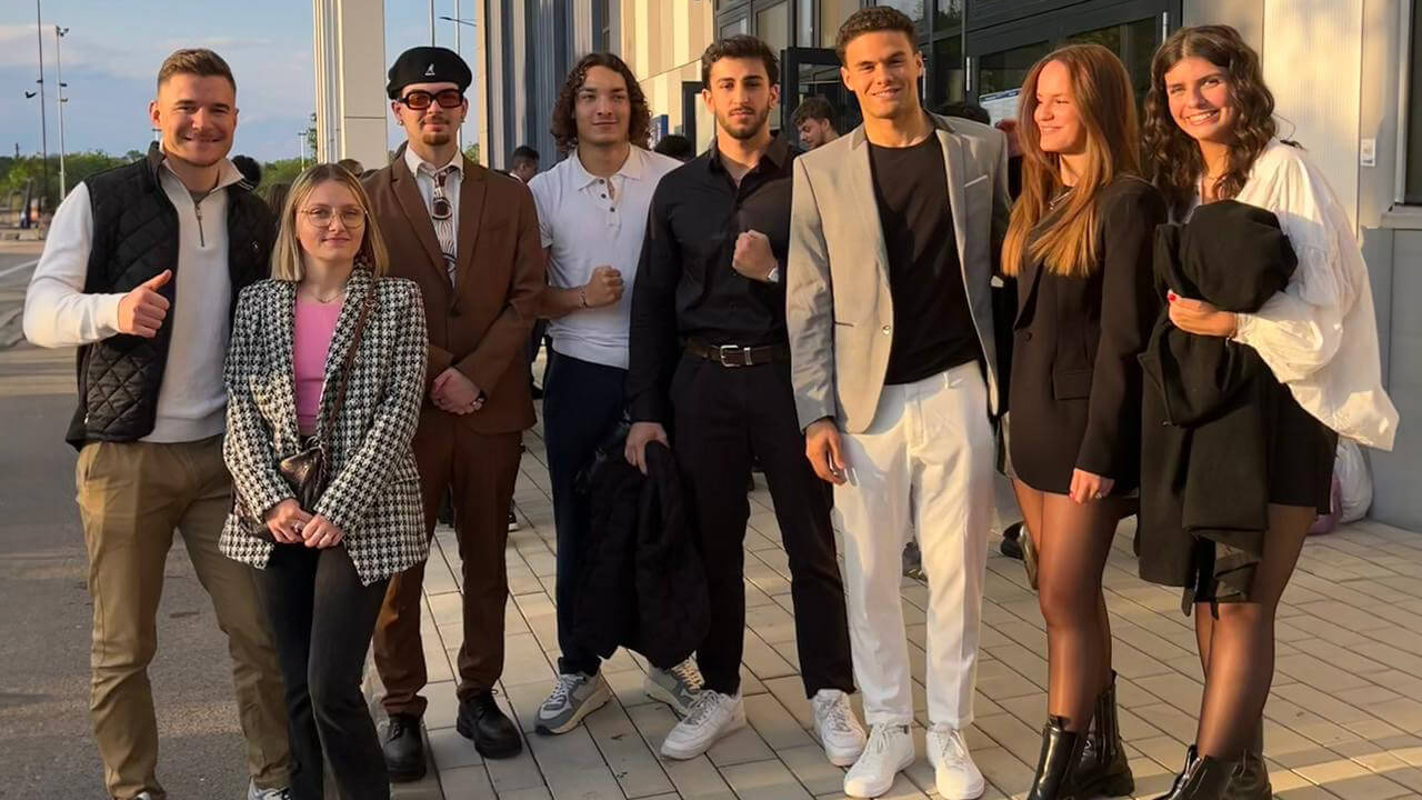 étudiants GEDS en kinésithérapie à l’Université de Szeged en Hongrie