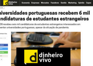 Universidades portuguesas recebem 6 mil candidaturas de estudantes estrangeiros
