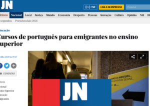 Cursos de português para emigrantes no ensino superior