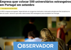 Empresa quer colocar 500 universitários estrangeiros em Portugal em setembro